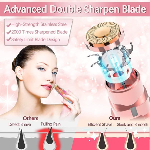 2 In 1 Electric Eyebrow Trimmer And Shaver,