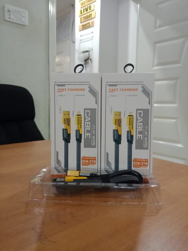 4 In 165w Fast Charging Data Cable