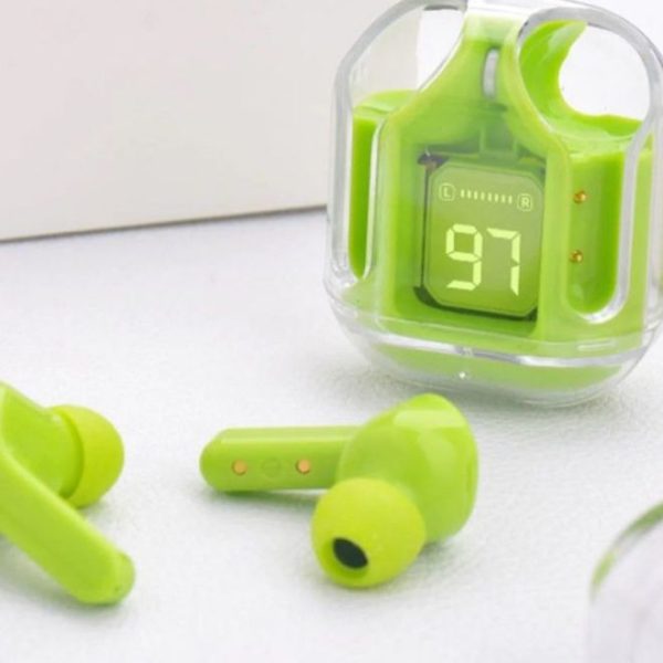 Air31 Wireless Earbuds Transparent