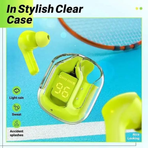 Air31 Wireless Earbuds Transparent