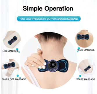 Mini Body Massager Pulse Neck Pain