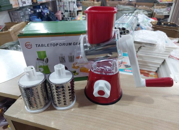 Tabletop Drum Grater | Manual Vegetable