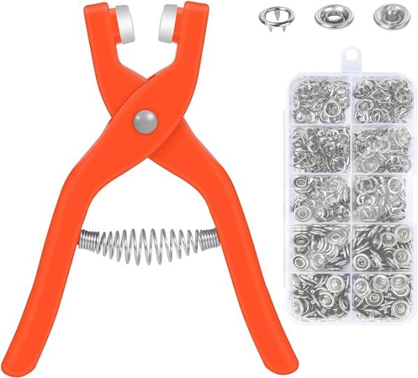 Tich Button Machine Plier Plastic Body