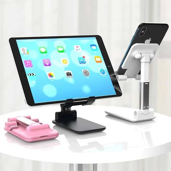 Universal Adjustable Mobile Phone / Tablet Folding Holder Stand